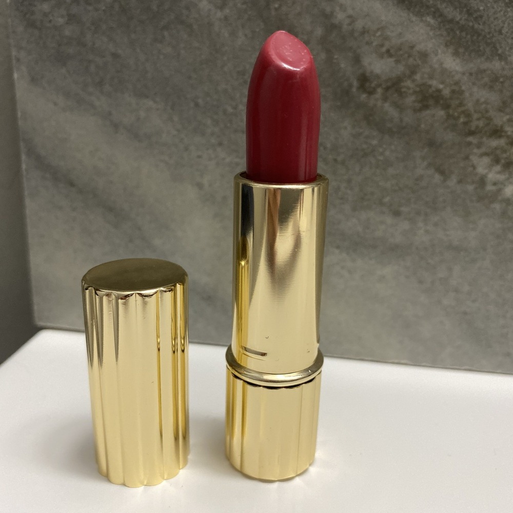 Estee Lauder Futurist Full Treatment Lipstick 04 Blazing Berry Smaller Gold Tube